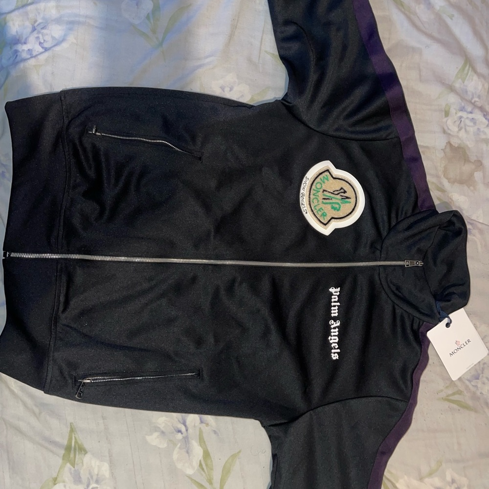 Moncler x Palm angels Track Jacket.